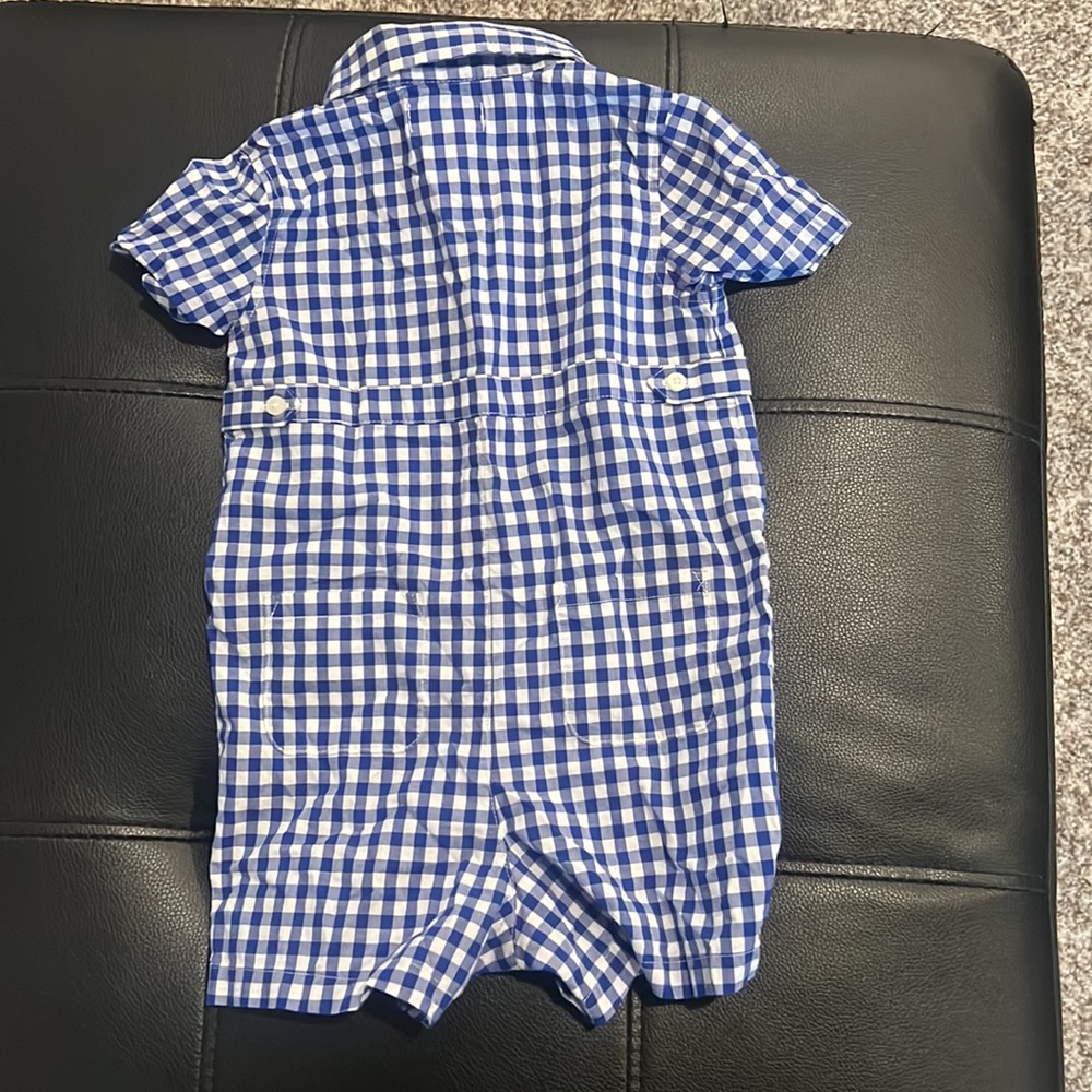 Ralph Lauren Blue and White Onesies BUNDLE!! Size 9M - Picture 5 of 8